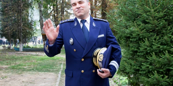 Comisarul-şef Didel Bădărău. foto: Cosmin Costache