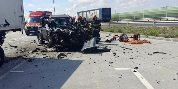 accident centura timisoarei foto ISU jpeg