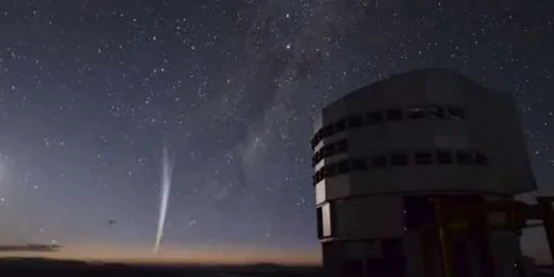 Cometa Lovejoy, surprinsă de observatorul ESO