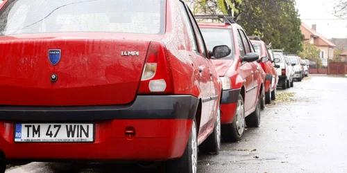 Masinile WIN au fost parcate în această dimineaţă pe strada Fratii Buzesti