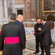 scaun vatican trump zelenski FOTO Captură video