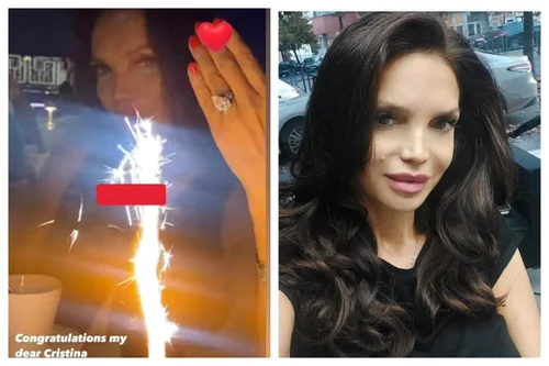 Cristina Spătar a fost cerută în căsătorie în Dubai