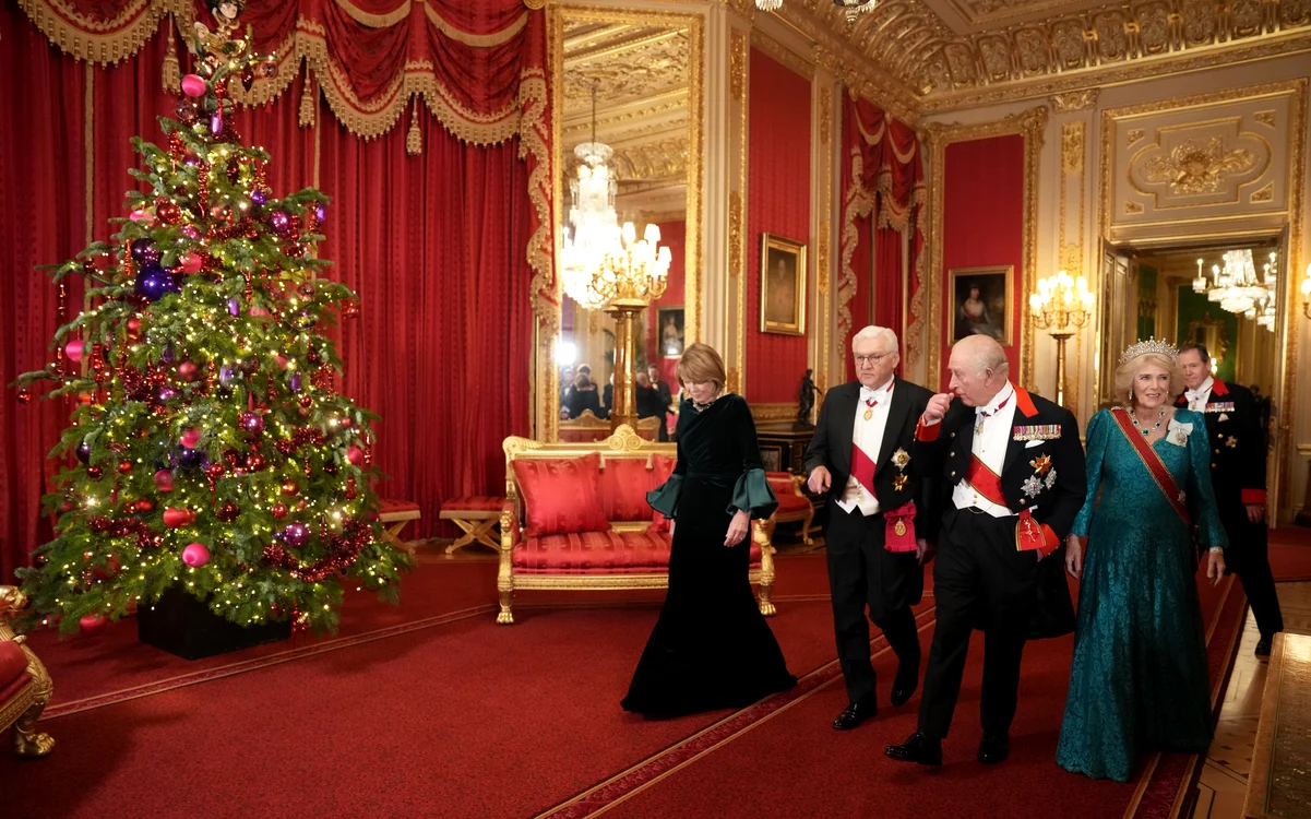 Kate, William, Charles, Camilla la banchetul de stat organizat la Castelul Windsor în cinstea președintelui german Frank Walter Steinmeier și a soției acestuia, Elke Buedenbender, Profimedia (6) jpg