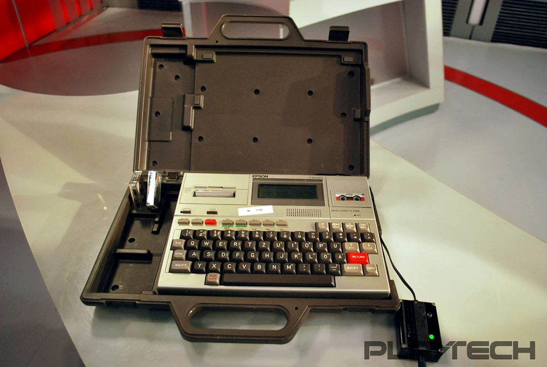 Epson HX-20, considerat primul computer portabil al lumii. FOTO Playtech