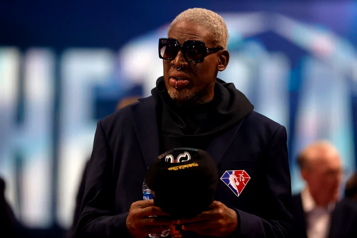 Dennis Rodman nu ar fi la prima sa vizită în Rusia FOTO Getty Images