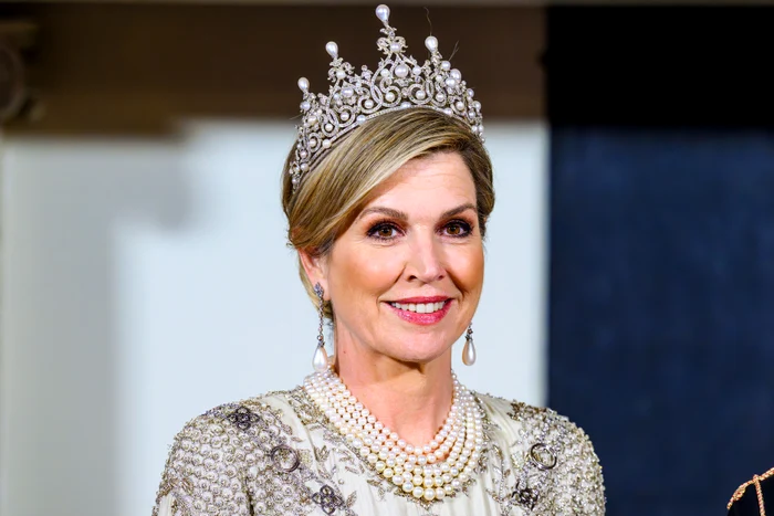 Regina Maxima a Olandei, la primirea sultanului Omanului, Foto Profimedia (10) jpg