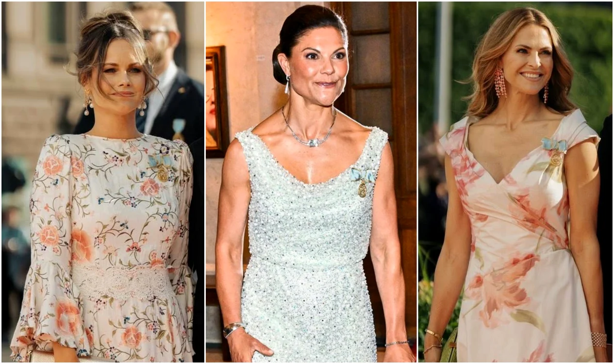 Eleganță regală suedeză, Sofia, Victoria, Madeleine   FOTO  Profimedia, Casa Regală suedeză jpg