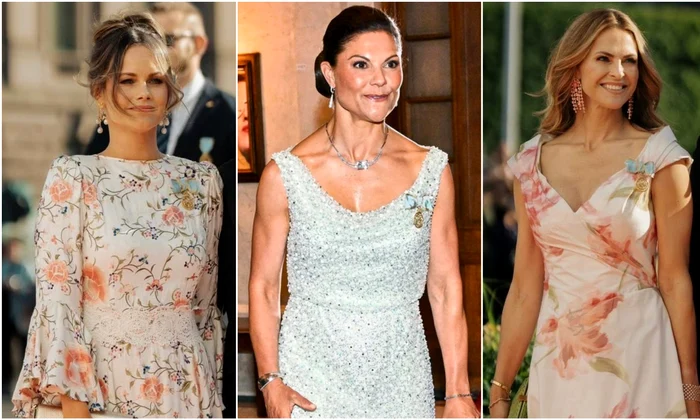 Eleganță regală suedeză, Sofia, Victoria, Madeleine   FOTO  Profimedia, Casa Regală suedeză jpg
