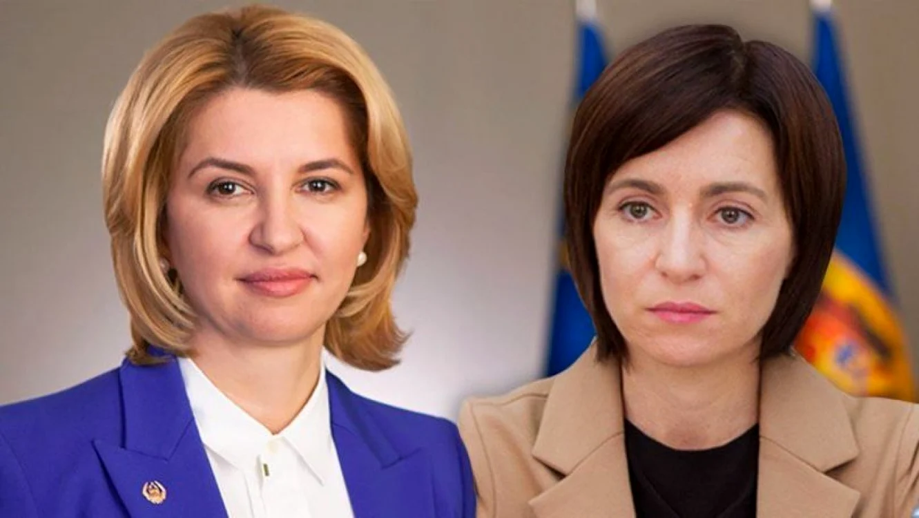 Irina Vlah şi Maia Sandu