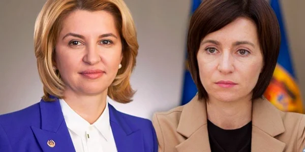 Irina Vlah şi Maia Sandu colaj foto