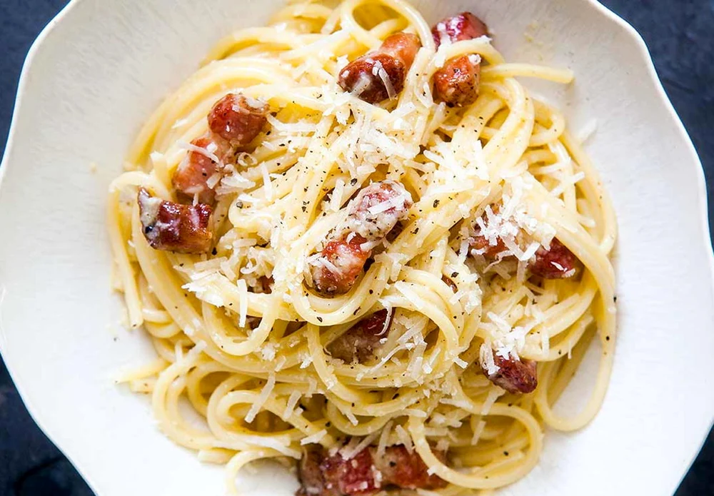 Şi originea pastelor carbonara este contestată, foto arhivă