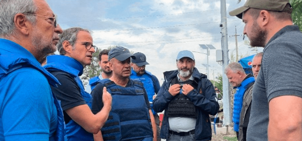 Echipa AIEA a ajuns la centrala nucleară Zaporojie VIDEO