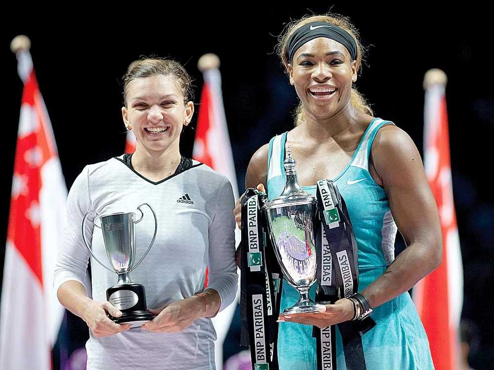 Simona şi Serena, după finală