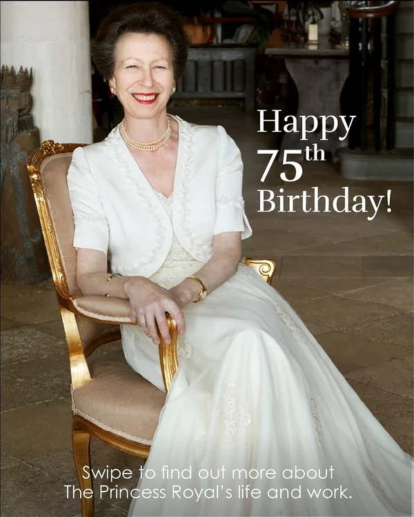 Prințesa Anne a împlinit 75 de ani, Foto Instagram Casa Regală (1) jpg