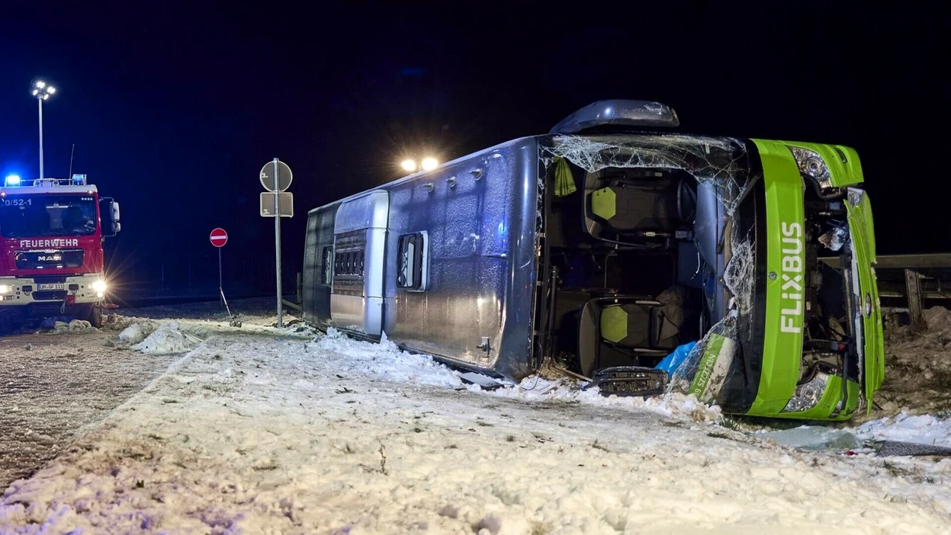 Grav accident în Polonia Foto: X