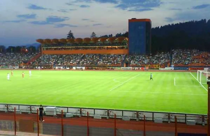 Stadionul Municipal Ceahlăul din Piatra Neamţ FOTO Dan Sofronia