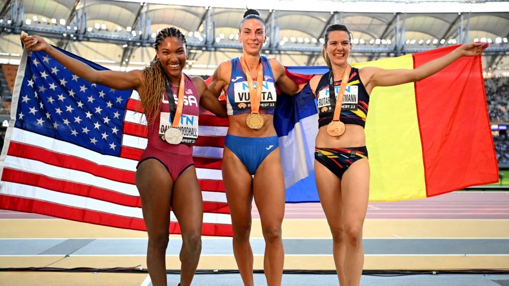 Campionatele Mondiale de atletism: Alina Rotaru, magnifică! Bucurie nebună după medalia de la sărituri VIDEO