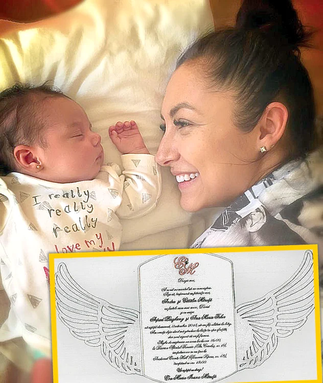 Andra e topită  după bebeluşa Eva