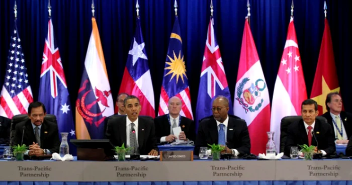 Conducerea de la Washington negociază acordul cu 11 state din zona Asia-Pacific