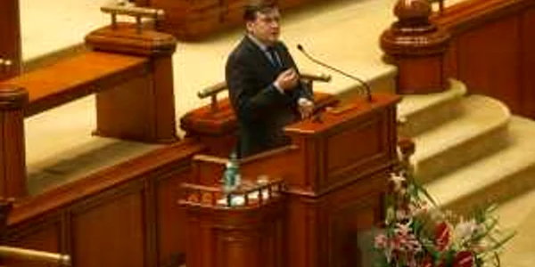 Crin Antonescu, preşedintele Senatului