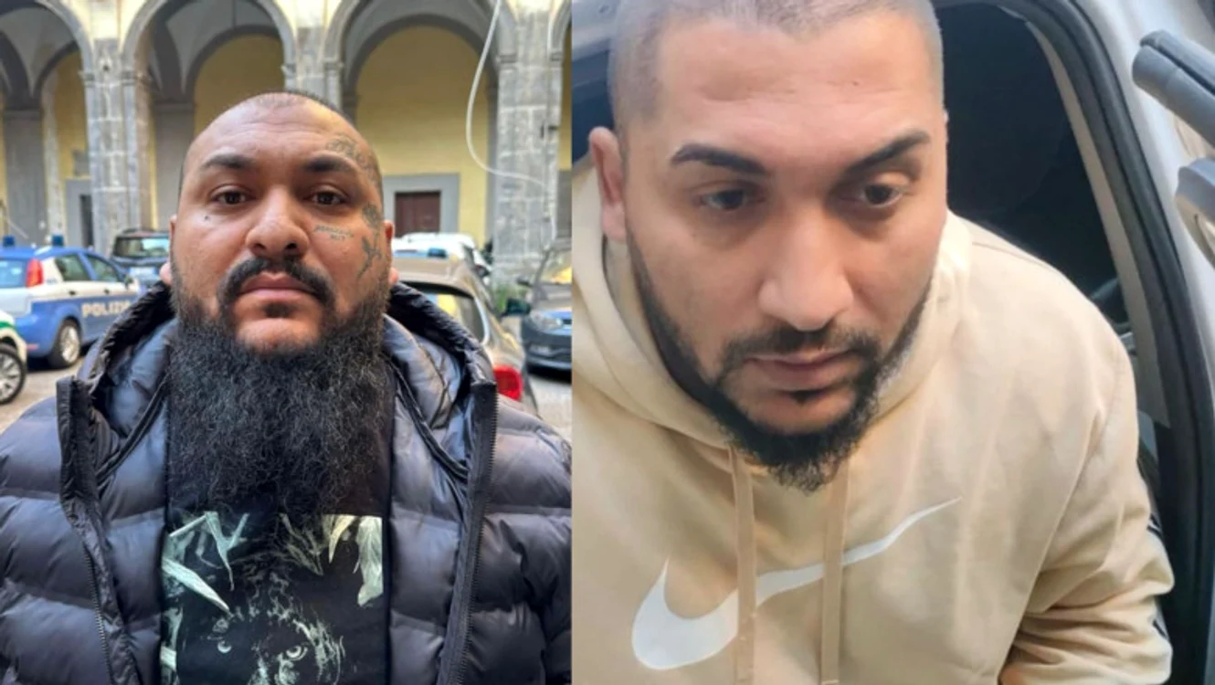 Dani Mocanu și fratele său FOTO: Poliția Română