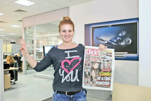 Ana Maria Iordan a câştigat 300 de lei la Click!MANIAFotografii: Click!