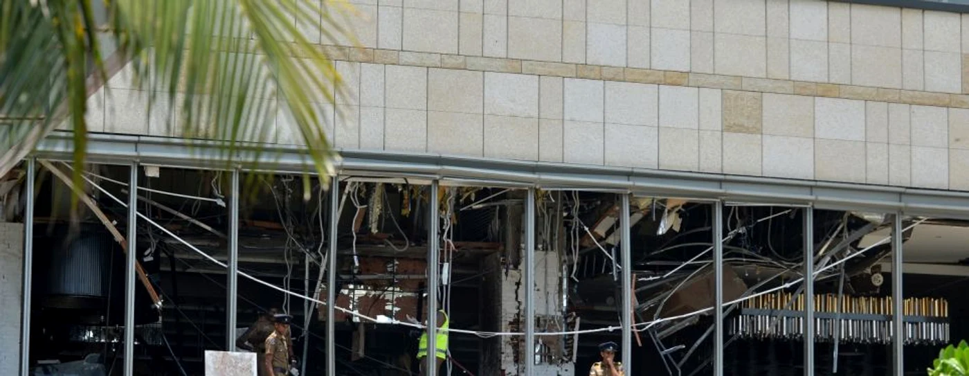 Explozii Sri Lanka FOTO AFP  ISHARA S KODIKARA 