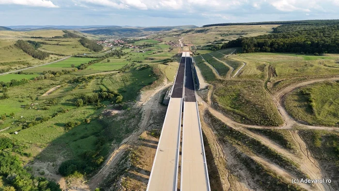 Autostrada Transilvania A3 șantier pe lotul Nădășelu Zimbor FOTO Daniel Guță / Adevărul