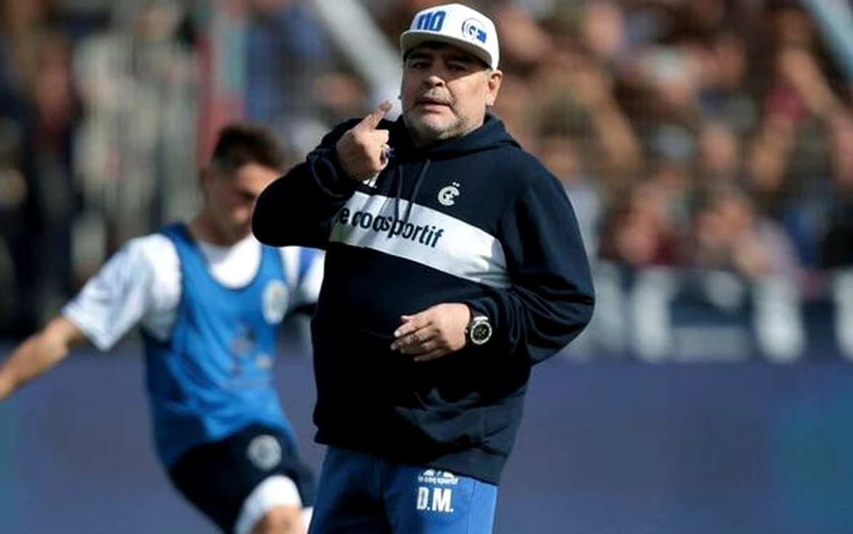 Diego Maradona era antrenor când a decedat (FOTO: EPA)