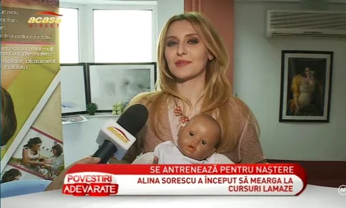 Alina Sorescu vrea să nască natural jpeg