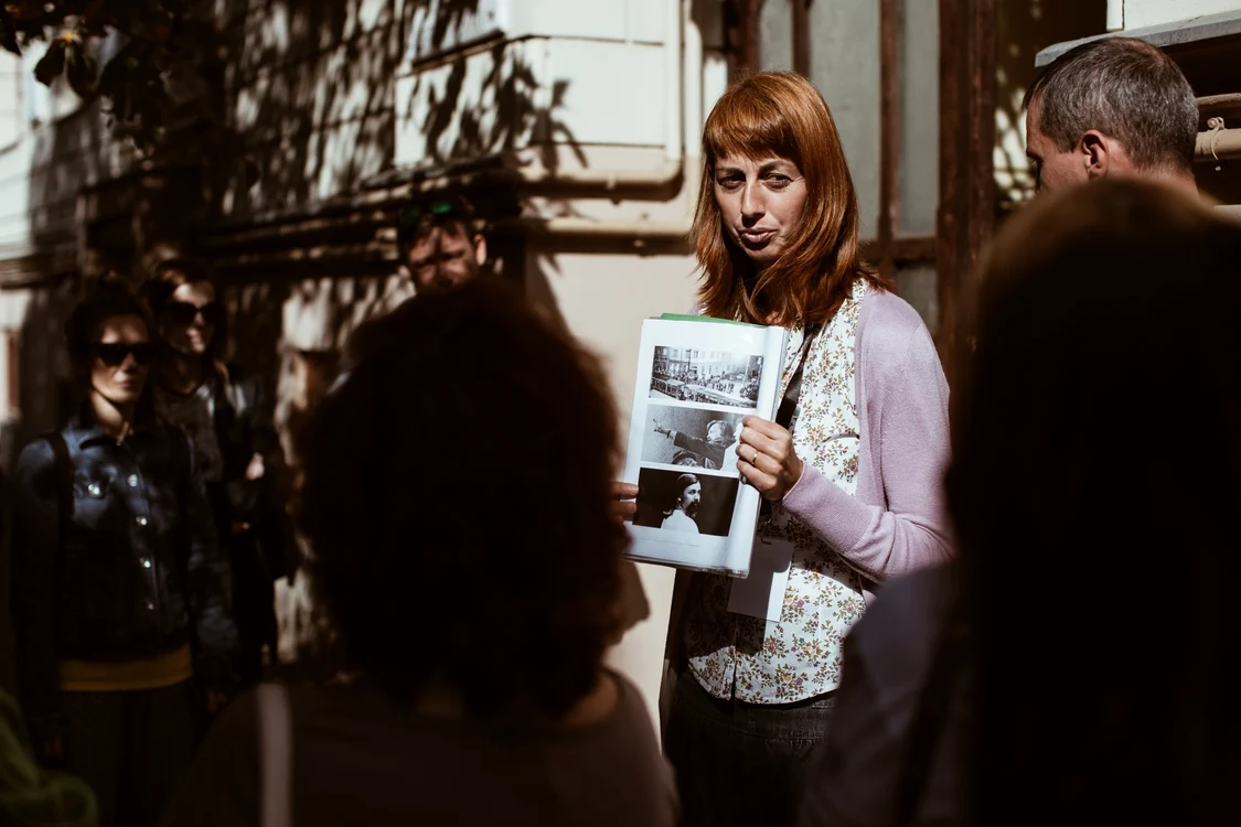 Claudia Tănăsescu prezintă Timișoara FOTO arhivă personală