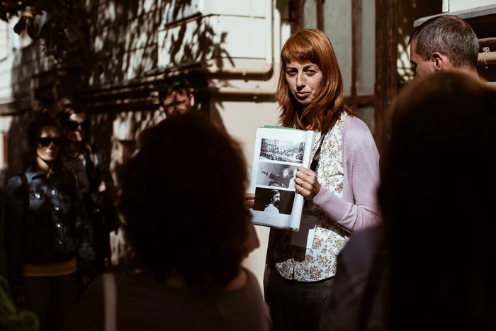 Claudia Tănăsescu prezintă Timișoara FOTO arhivă personală