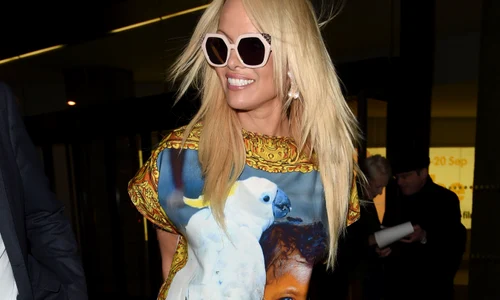 Pamela Anderson at the launch party for Cool Eart jpeg