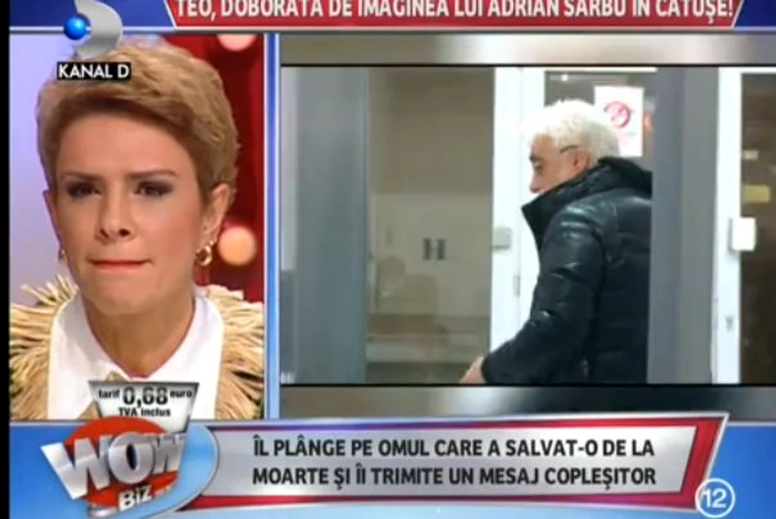 
    Teo a reuşit cu greu să-şi controleze emoţiileFoto Kanal D  