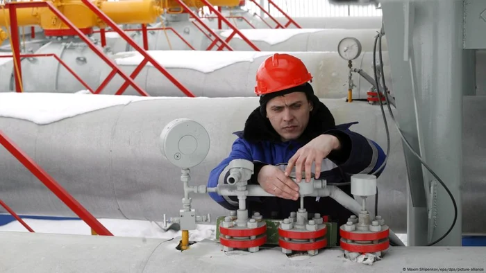 Staţia Sudja, aflată la doar 200 de metri de graniţa cu Ucraina