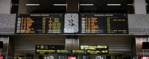aeroportul otopeni tabela plecari foto mediafax