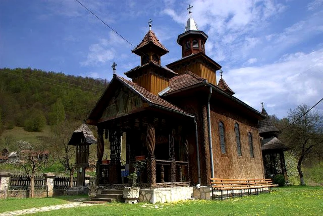 Bisericuţa schitului de la Poşaga. Foto: reintregirea.ro