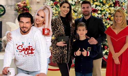 Cum s-au pozat vedetele de Crăciun!