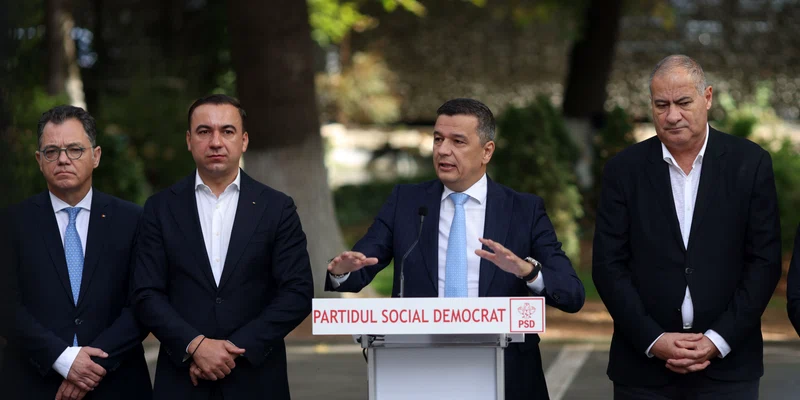 Luca Niculescu, Sorin Grindeanu consultari guvern la PSD jpg