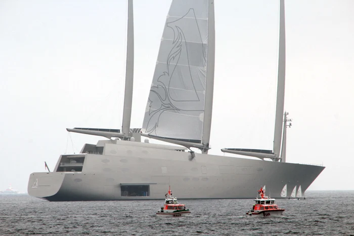 Superiahrul are aproximativ 143 metri lungime. FOTO: AFP