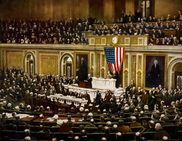 775px President Woodrow Wilson asking Congress to declare war on Germany 2 April 1917 jpg jpeg