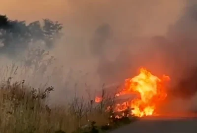 masina cuprinsa de flacari dolj foto gazeta de sud png