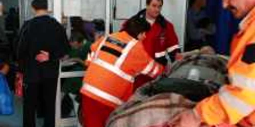 Femeia este la Terapie Intensivă la Spitalul „Sf. Spiridon“