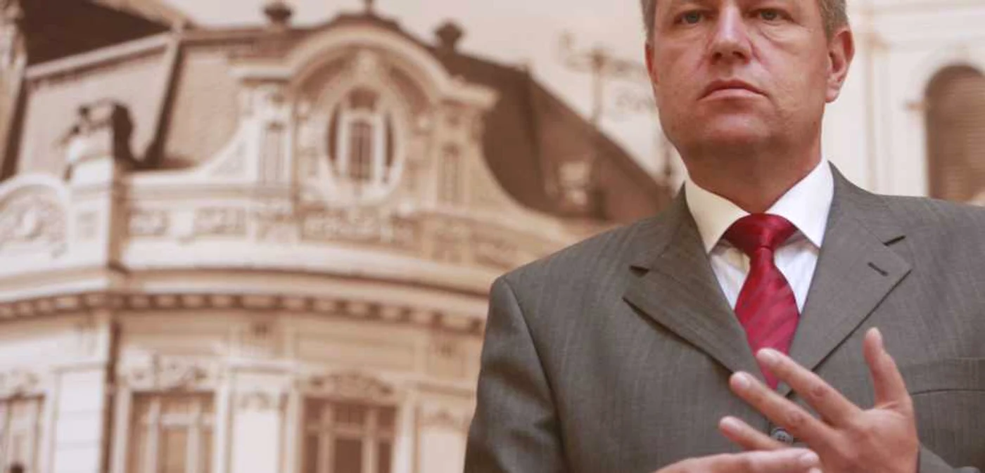 Primarul Sibiului, Klaus Iohannis FOTO Mediafax