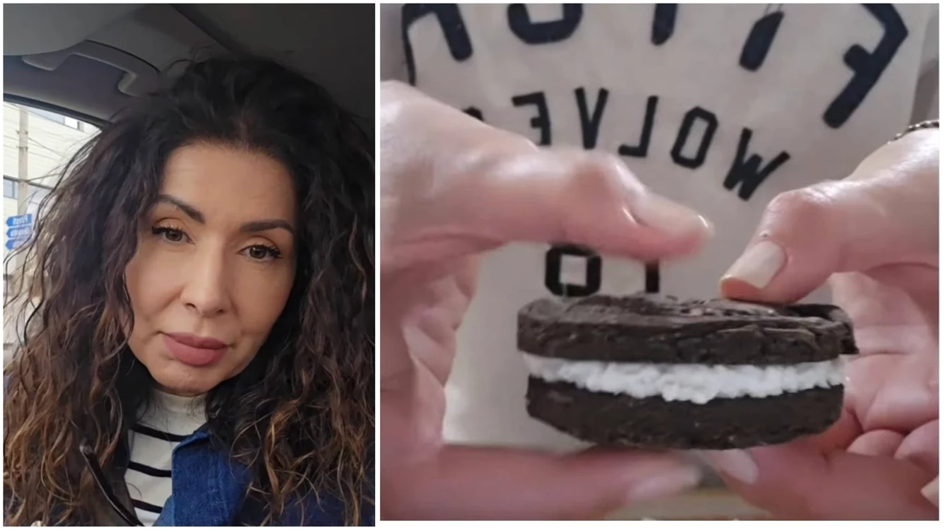 Cum prepară Carmen Brumă biscuiții Oreo în propria bucătărie.