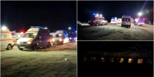 Accident feroviar în Teleorman 