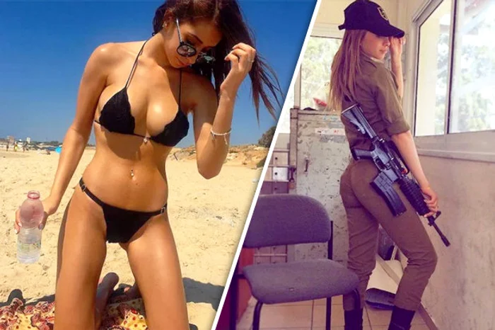 E considerată cea mai sexy femeie-soldat din armata israelianăFoto: Instagram