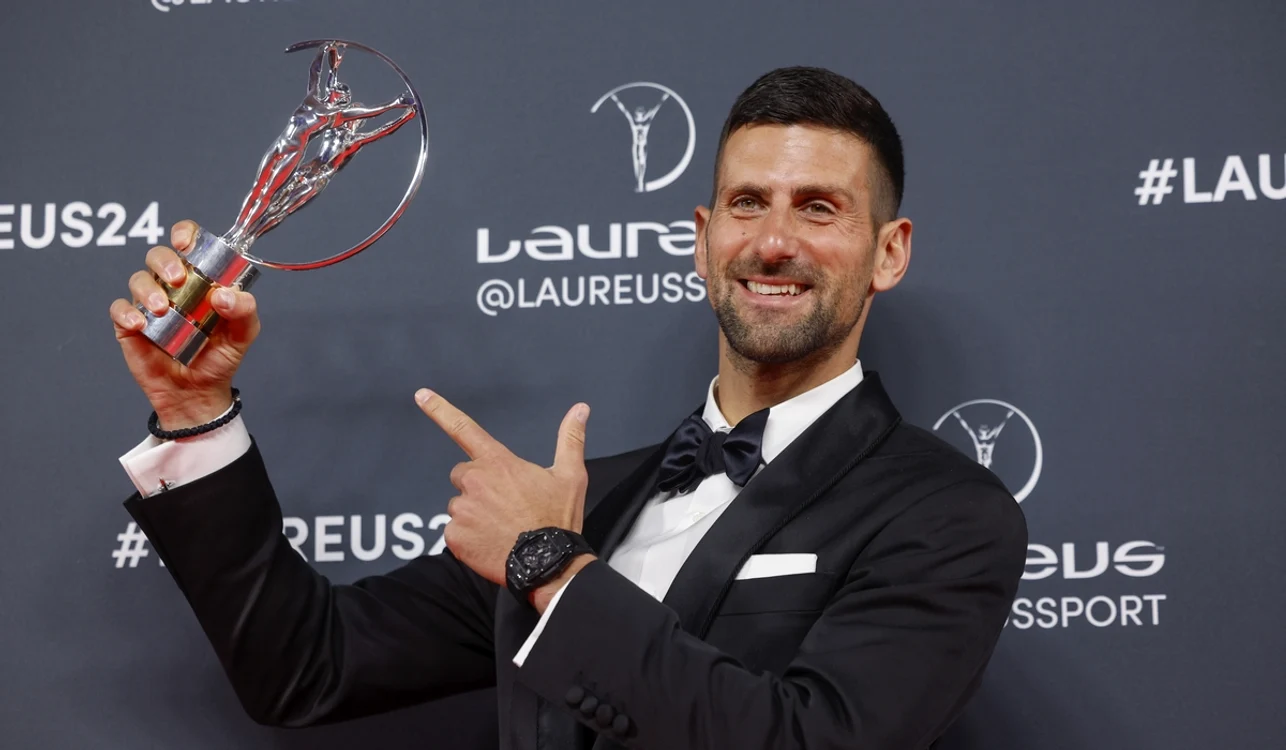 Novak Djoković, desemnat sportivul anului 2023 (FOTO: EPA)