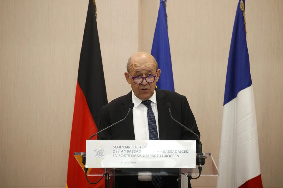 Jean-Yves Le Drian FOTO EPA-EFE