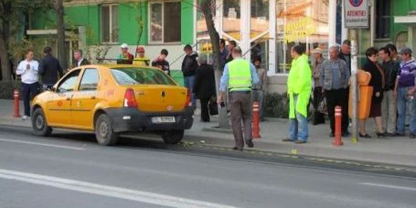 Imagini de la locul accidentului